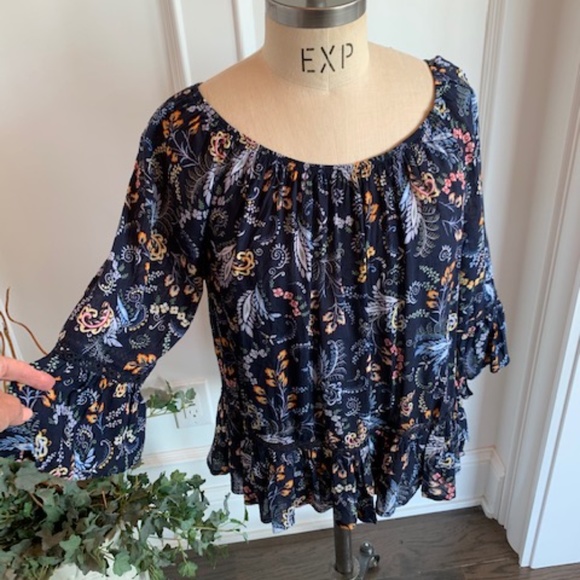 Democracy Tops - Democracy NWT Women's Boho Top